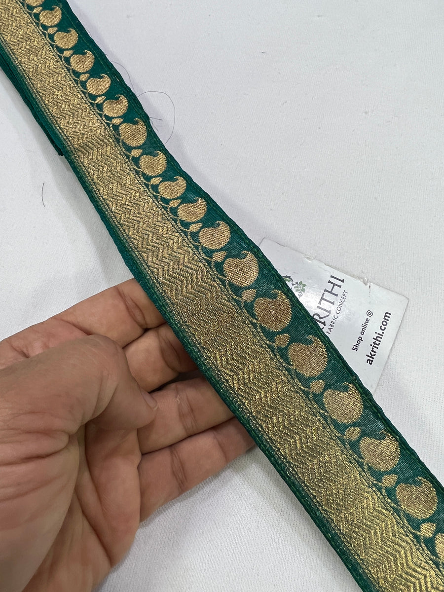 Handloom Banarasi lace 5 metres roll