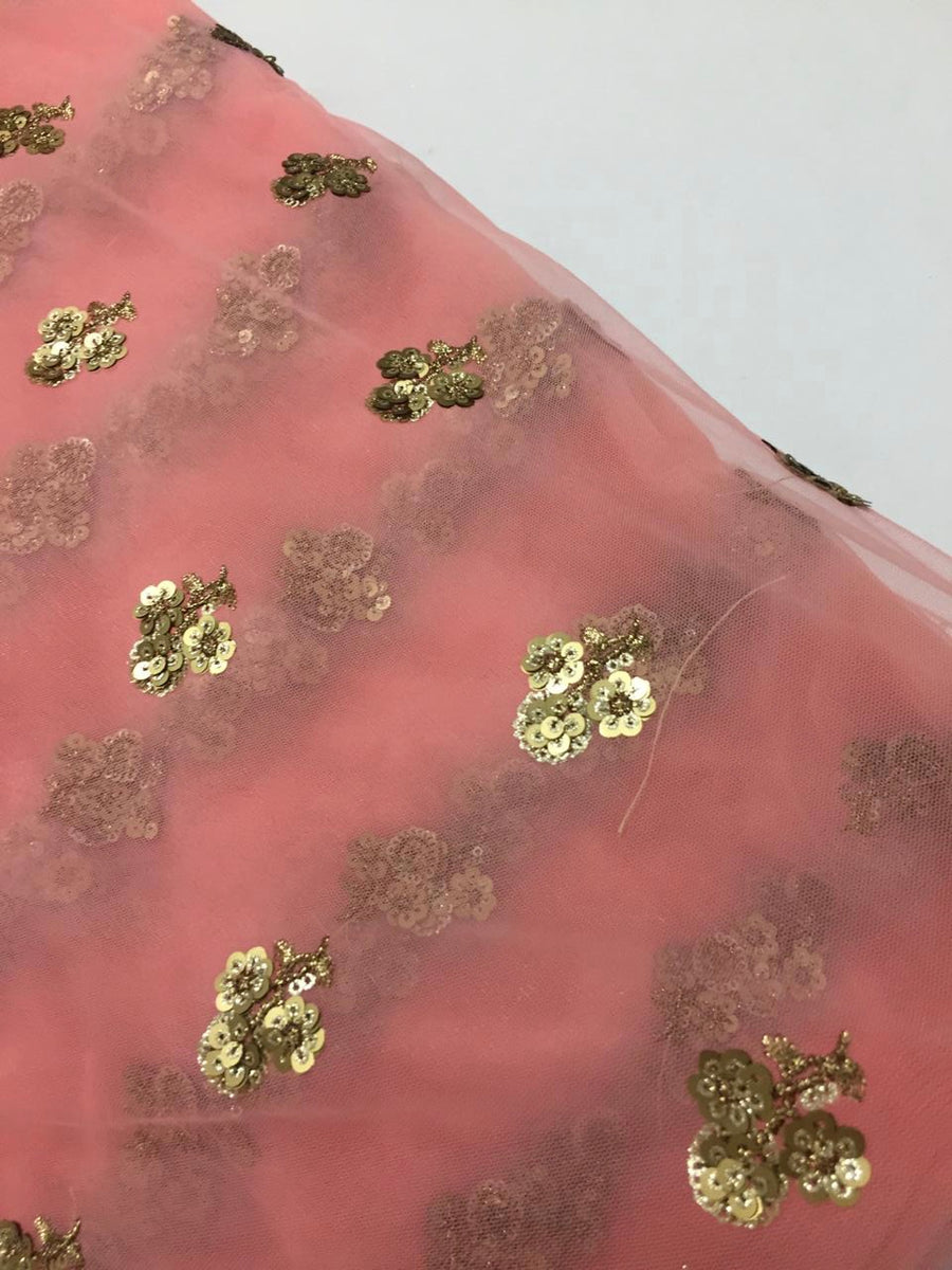 Butti net fabric