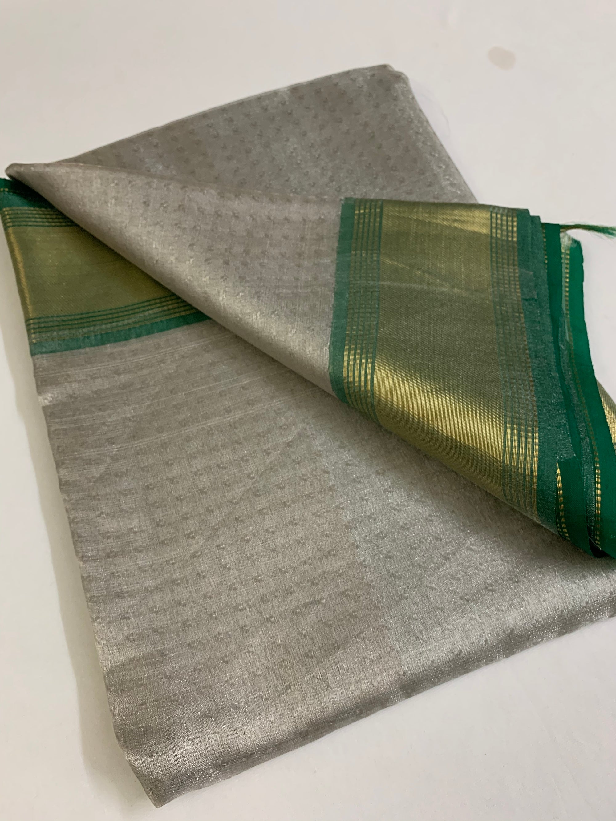 Pure tissue saree