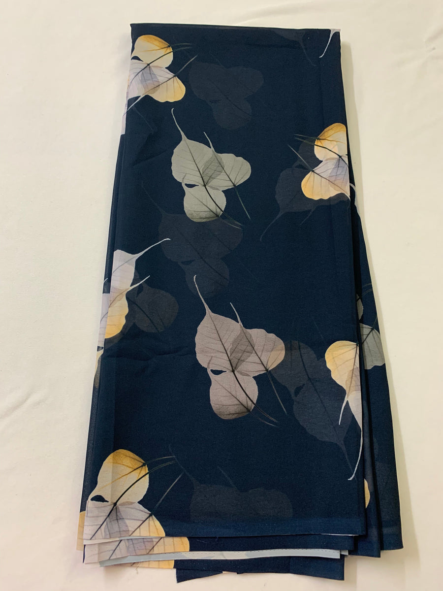 Digital floral Printed georgette fabric 50 cms cut