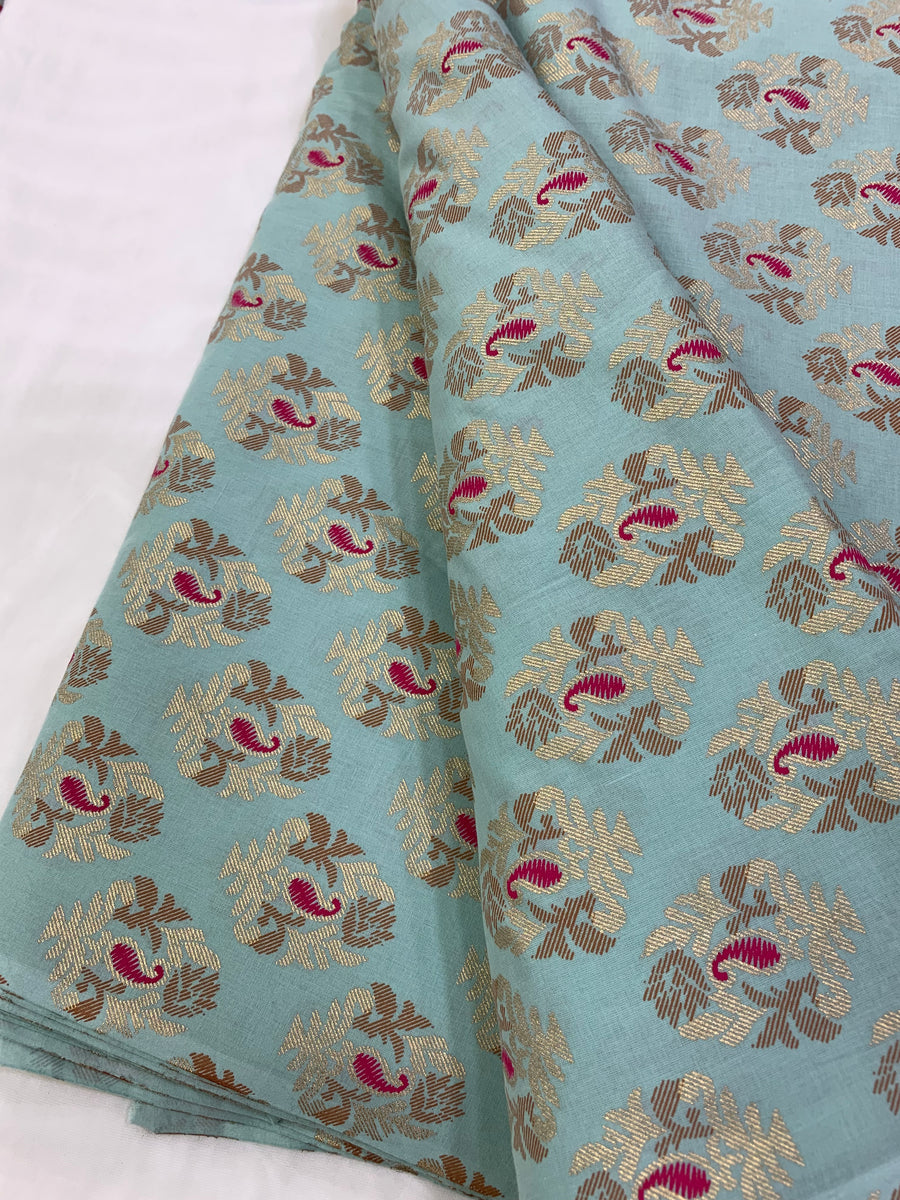 Printed pure cotton fabric