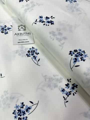 Printed pure cotton fabric