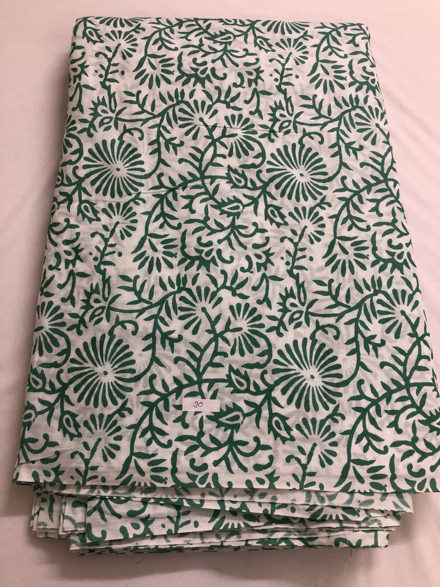 Printed cotton fabric