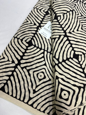 Hand block Printed pure cotton fabric