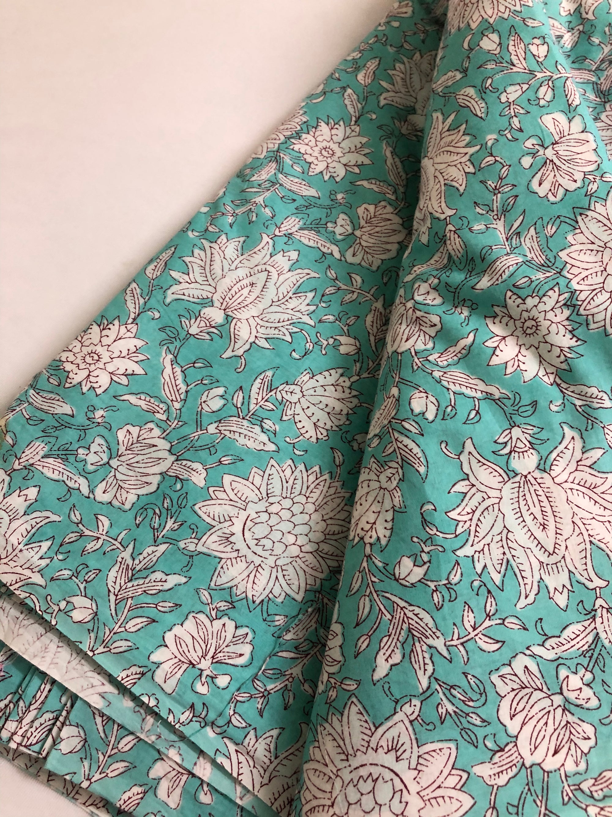 Printed cotton fabric