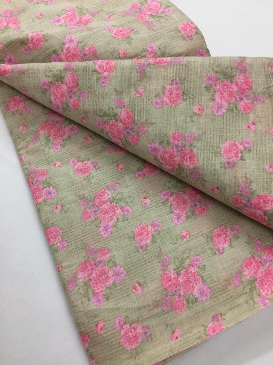 Printed cotton fabric