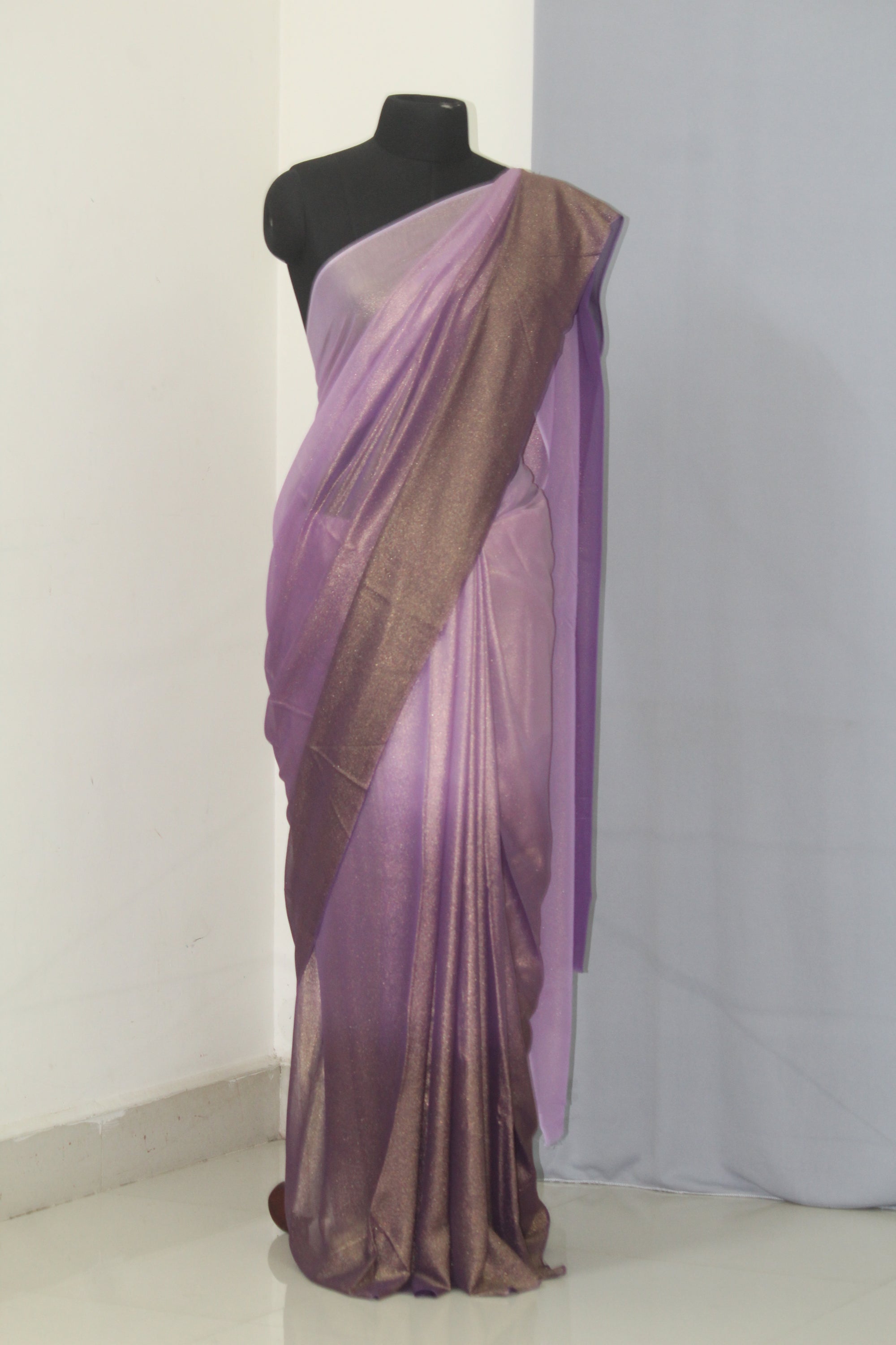 Shimmer georgette saree