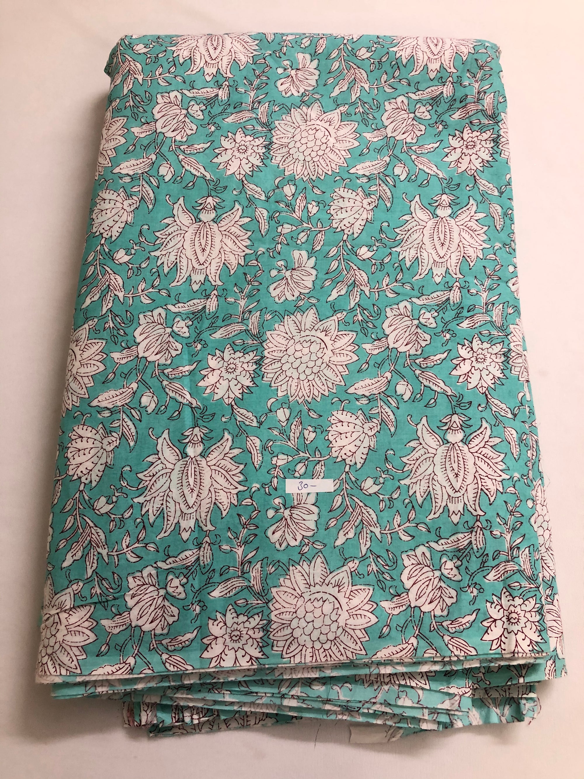 Printed cotton fabric