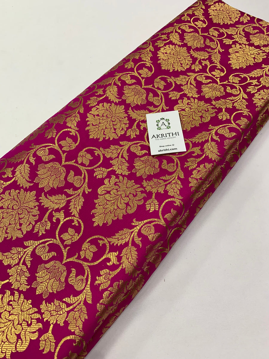 Banarasi brocade fabric