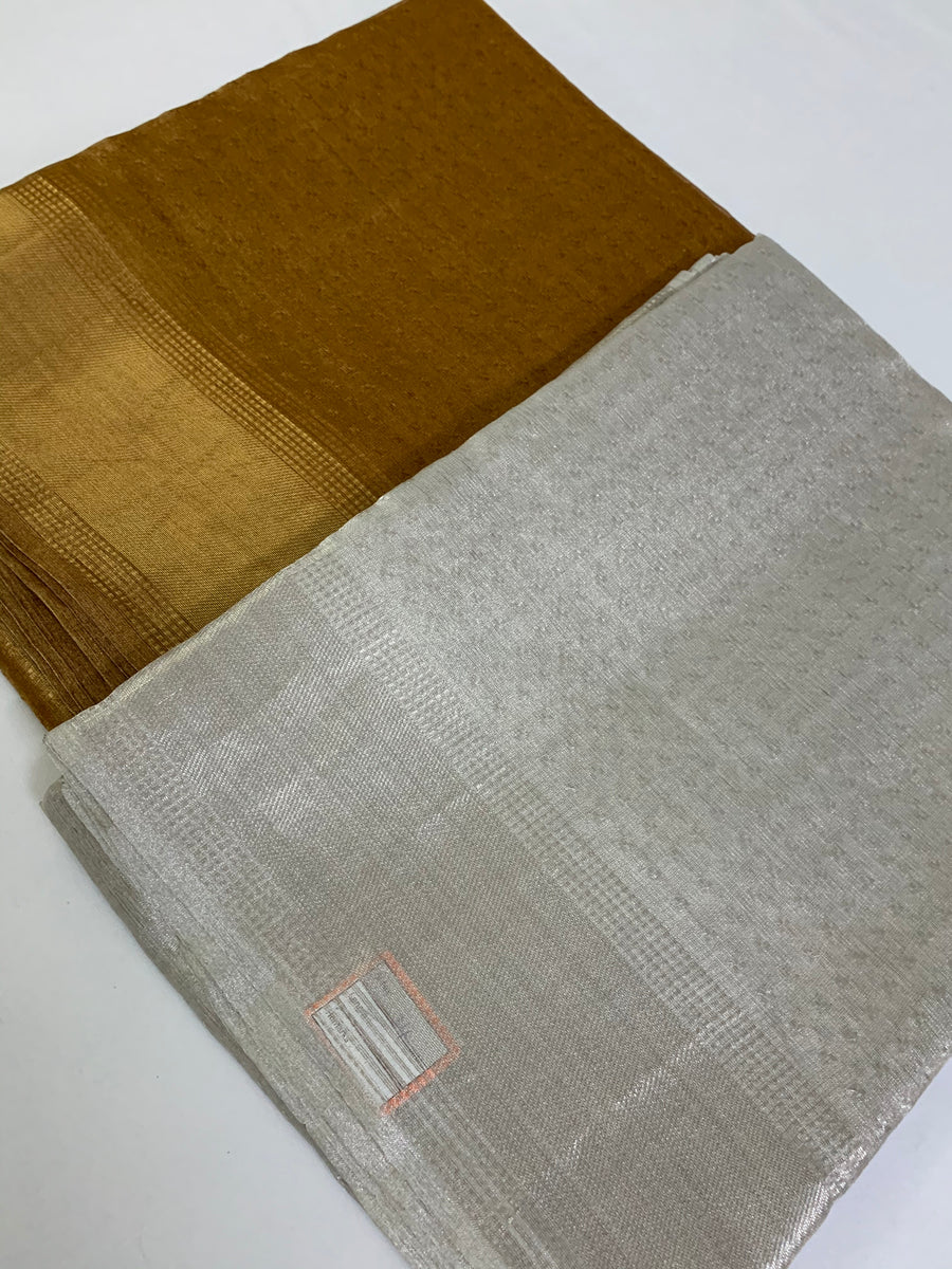 Pure tissue saree