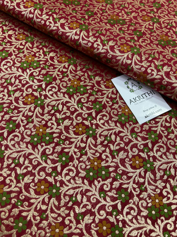 Banarasi kimkhab fabric