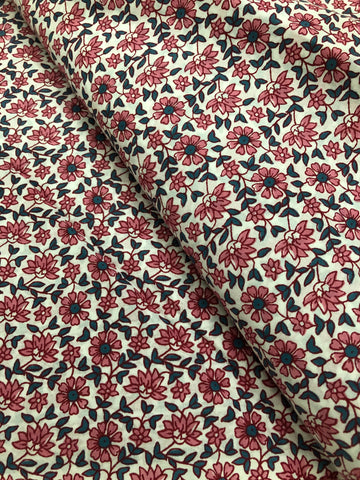 Printed cotton fabric