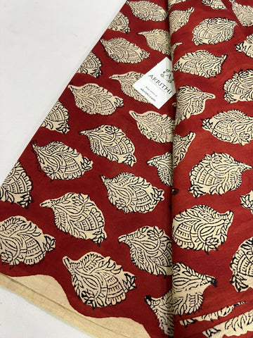 Hand block Printed pure cotton fabric