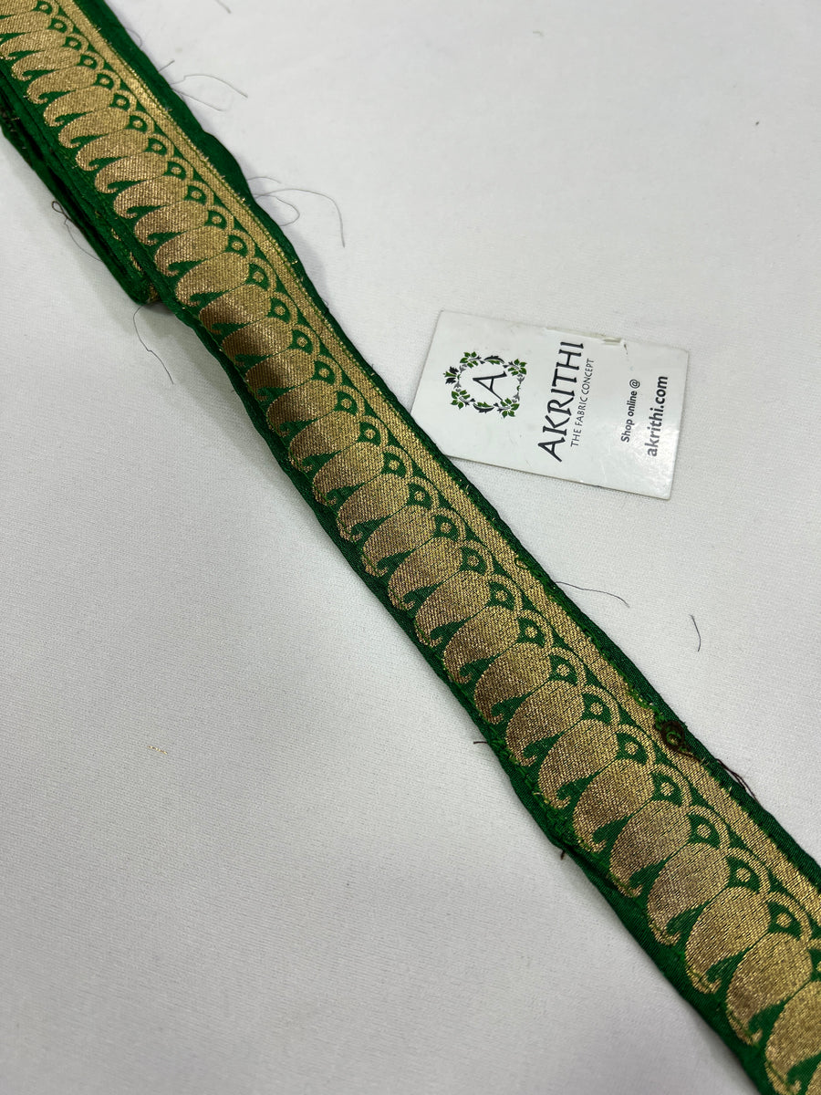 Handloom Banarasi lace 5 metres roll