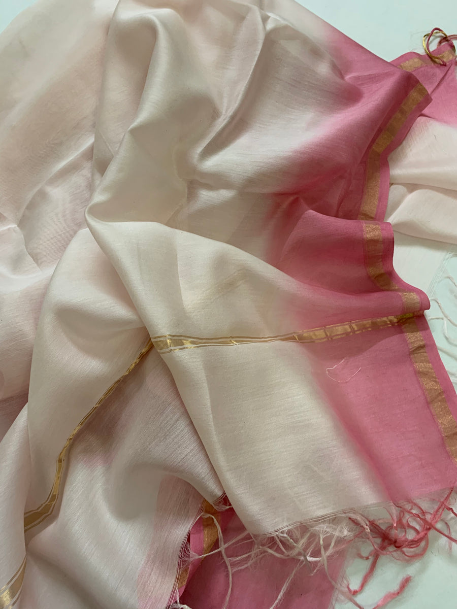 Chanderi shaded dupatta