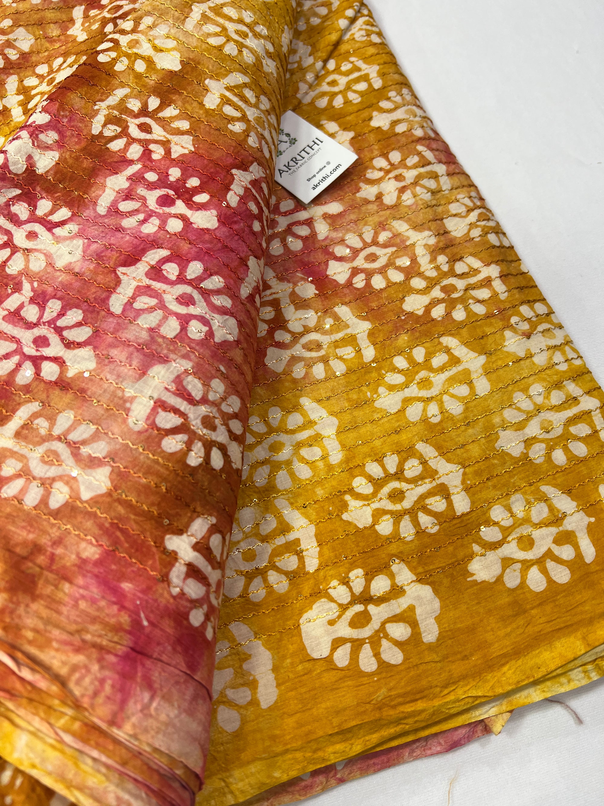 Batik pure cotton fabric