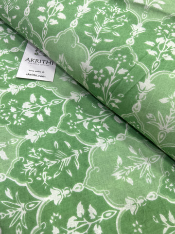 Printed pure cotton fabric