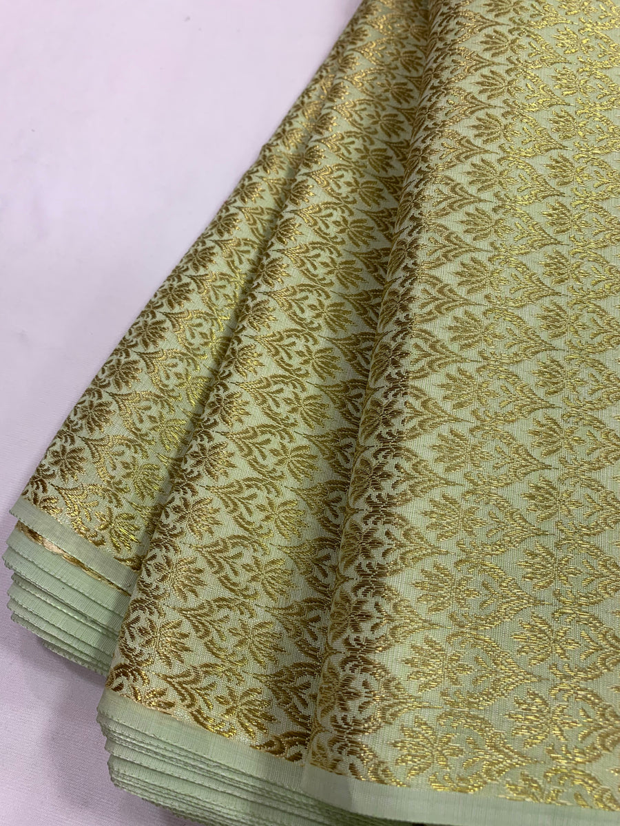 Buy Mahotsav Blue Color Brocade Fabric Lehenga -4707 Online at Low Prices  in India - Paytmmall.com