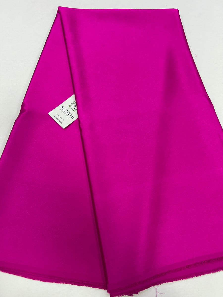 Pure silk satin fabric