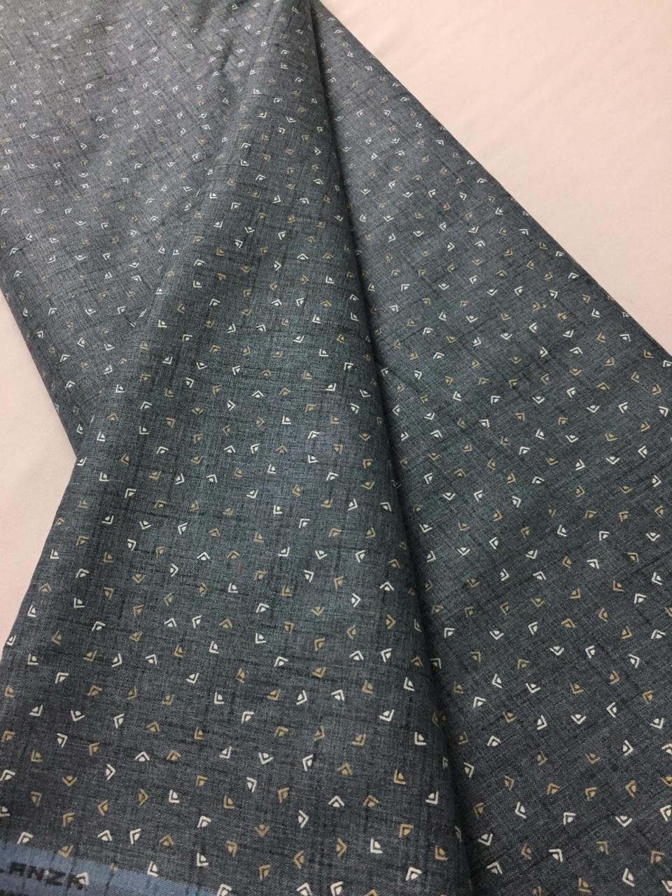 Printed cotton blend fabric
