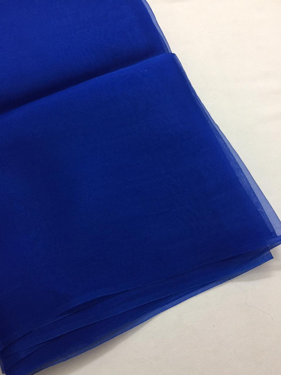 PURE SILK ORGANZA SAREE 40 GRAMS