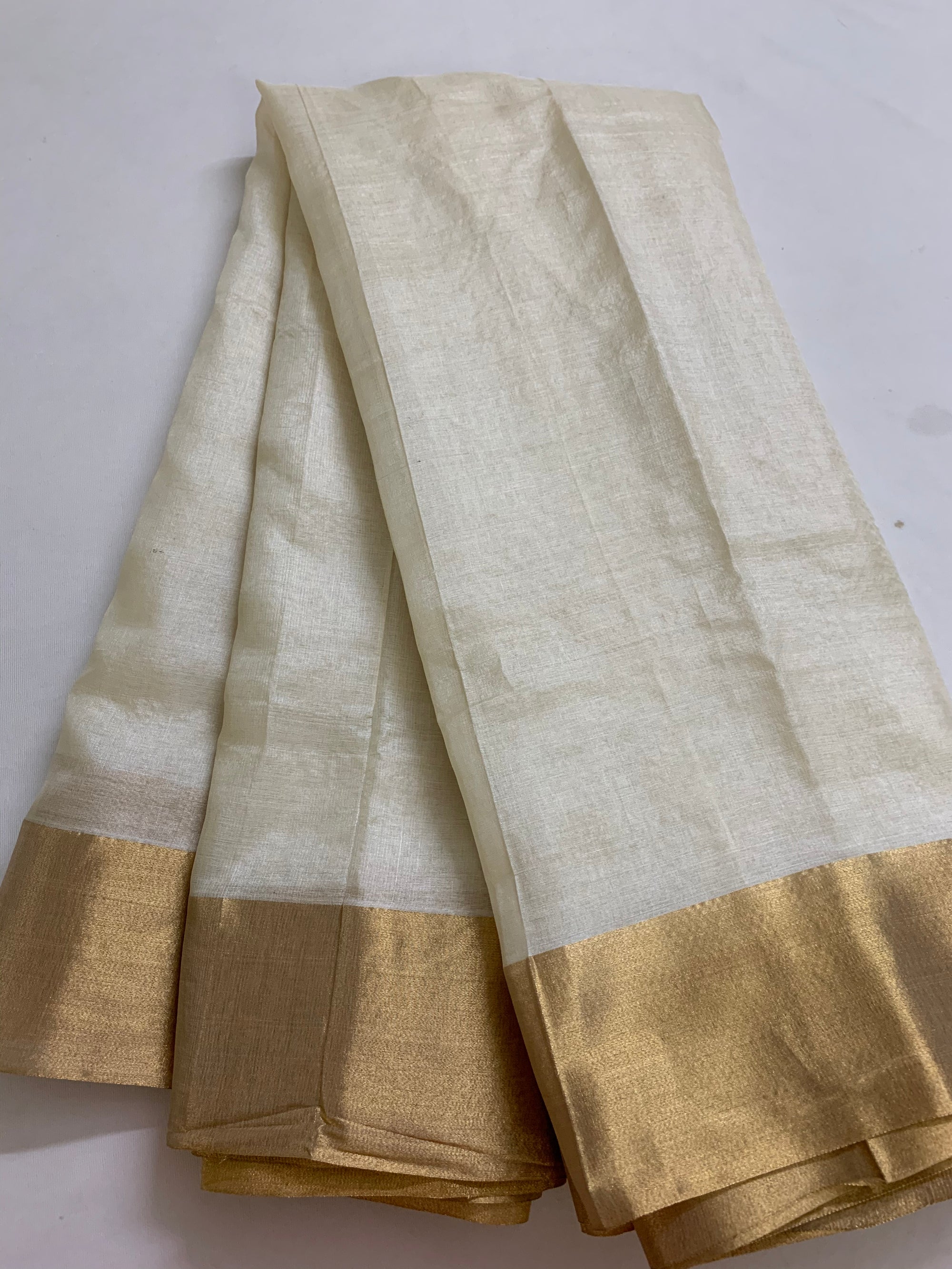 Pure tussar silk saree