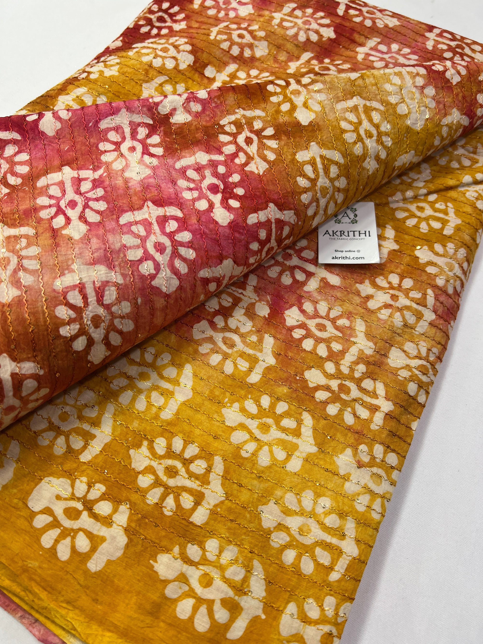 Batik pure cotton fabric