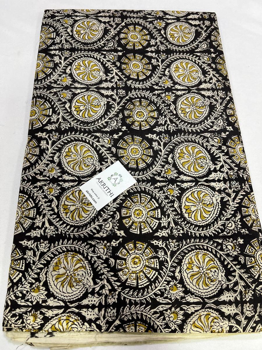 Hand block Printed pure cotton fabric