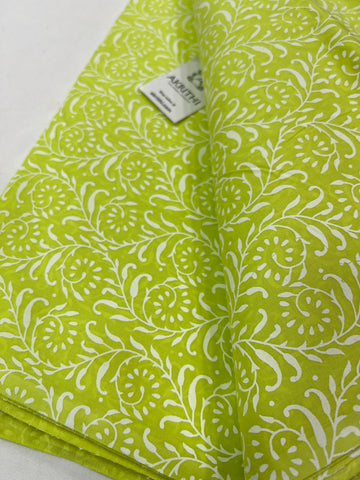 Printed pure cotton fabric