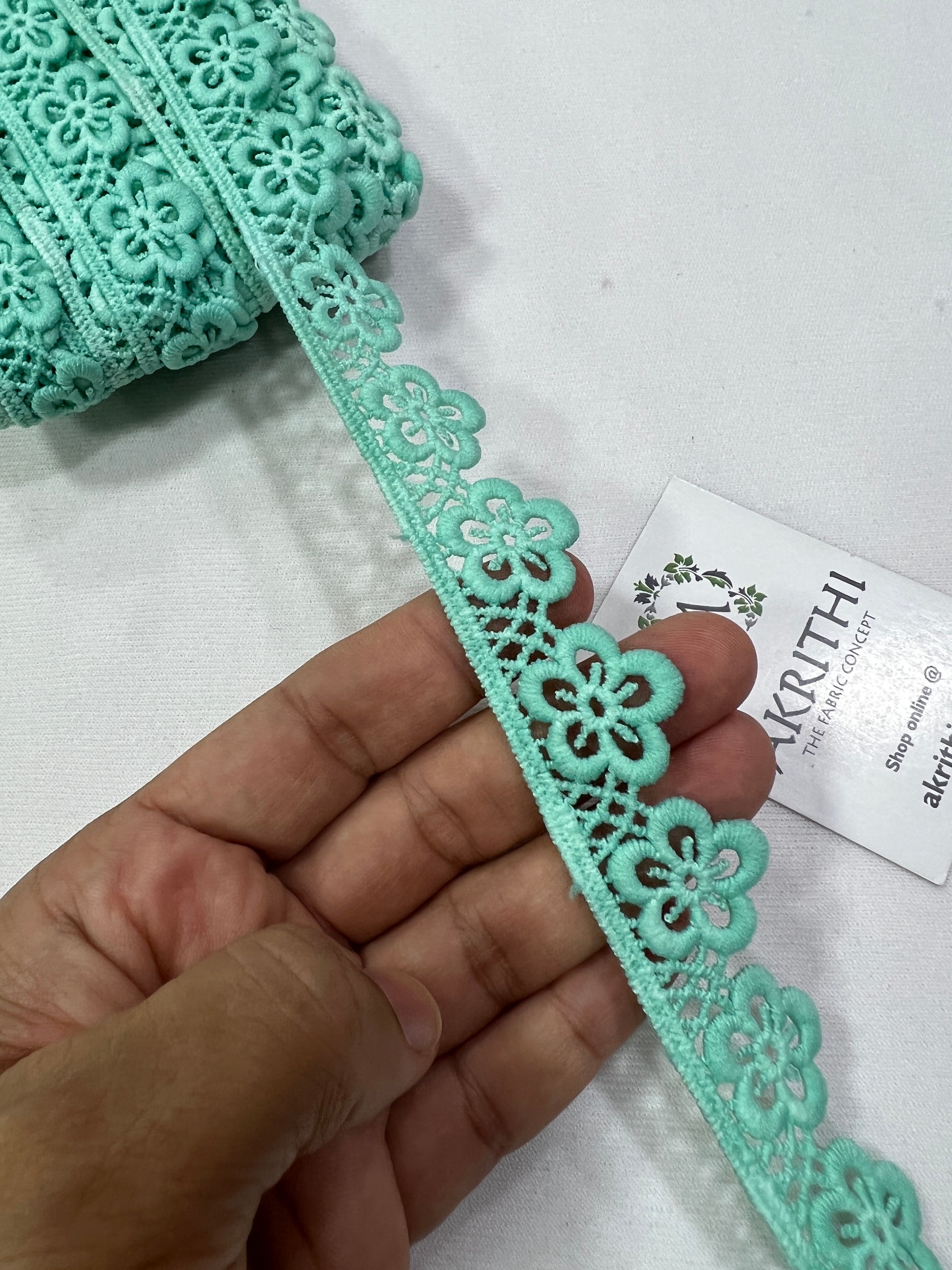 Crochet lace per metre