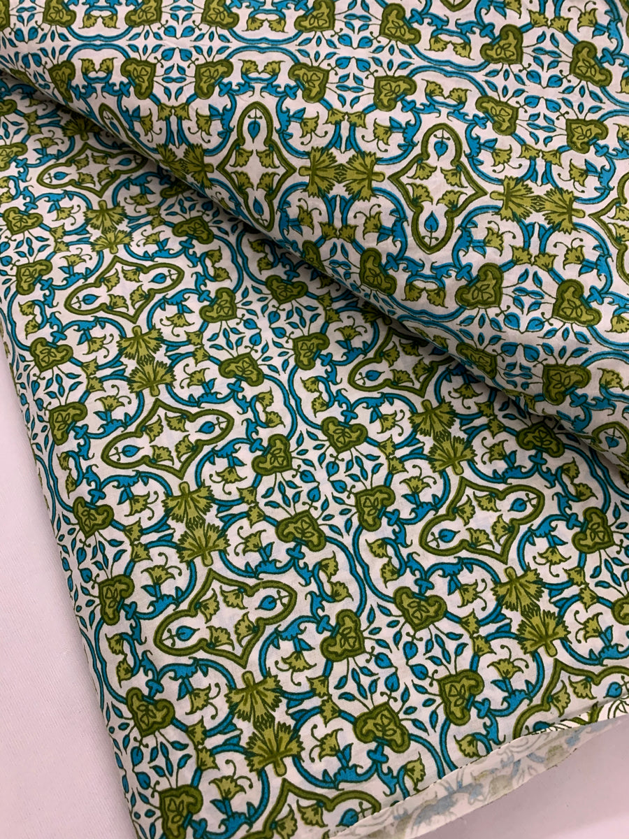 Printed cotton fabric