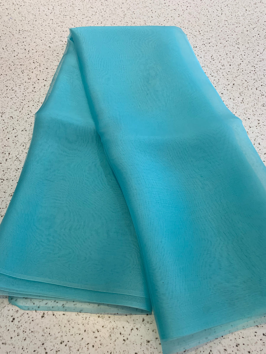 PURE SILK ORGANZA SAREE 20 GRAMS