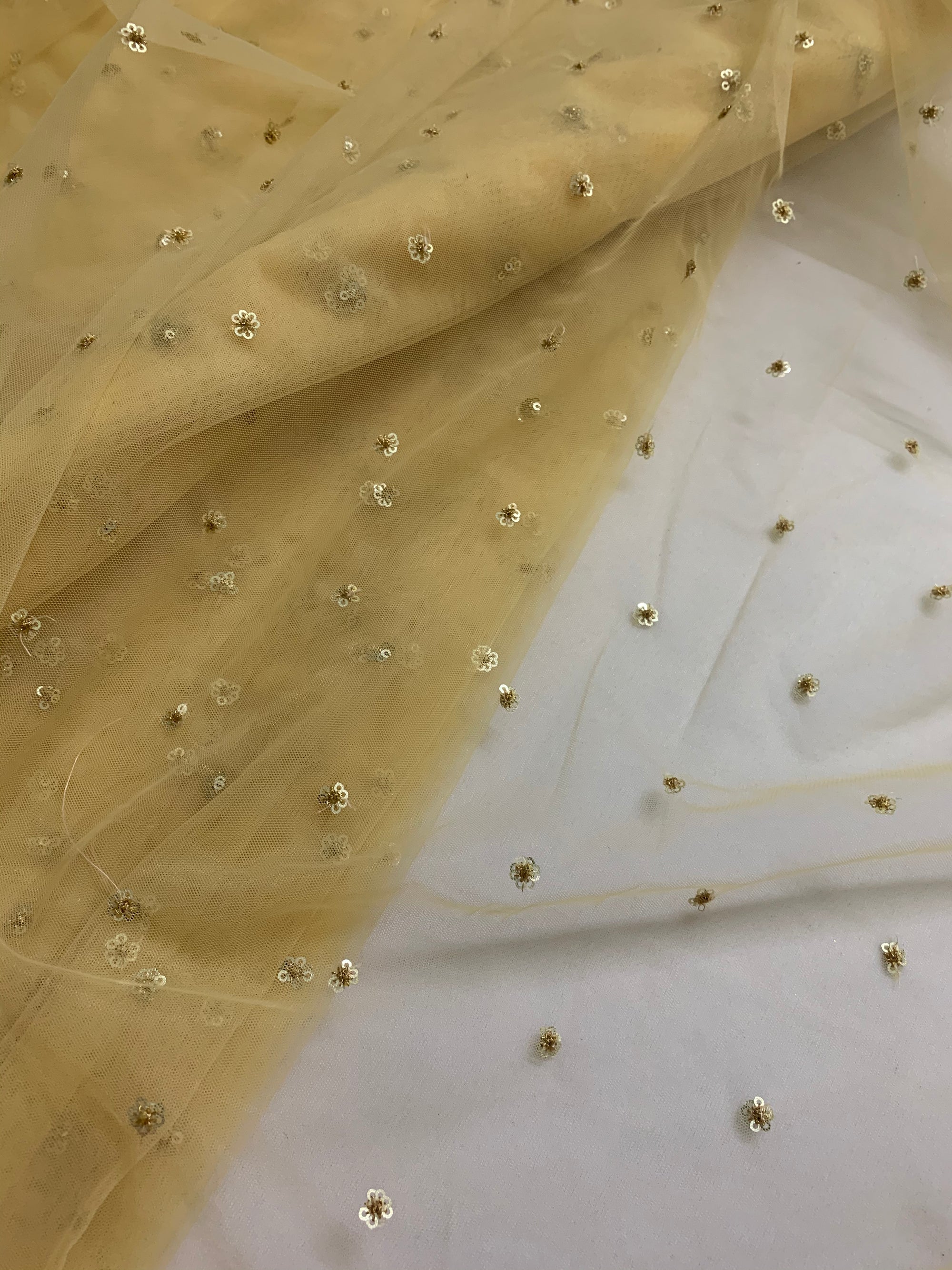 Butti net fabric