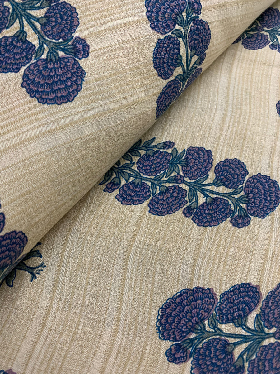 Printed kumbhi pure cotton fabric