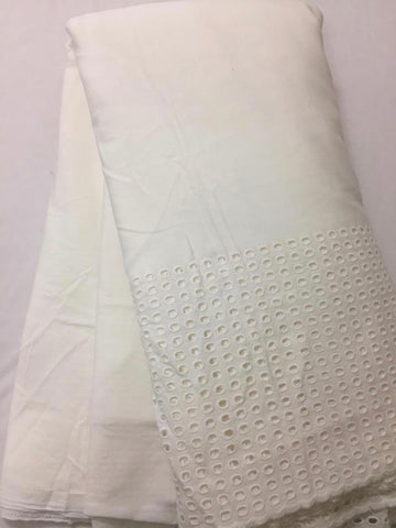 Chikankari hakoba cotton fabric