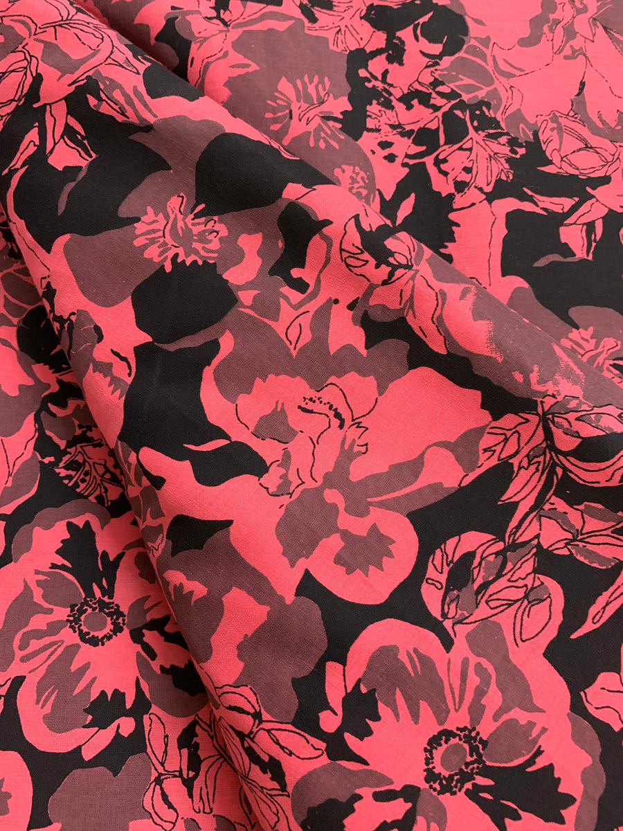 Printed pure cotton fabric