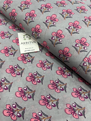 Printed pure cotton fabric