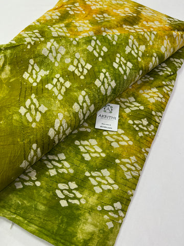 Batik pure cotton fabric 80 cms cut