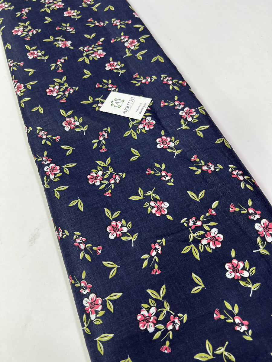 Printed blend cotton fabric