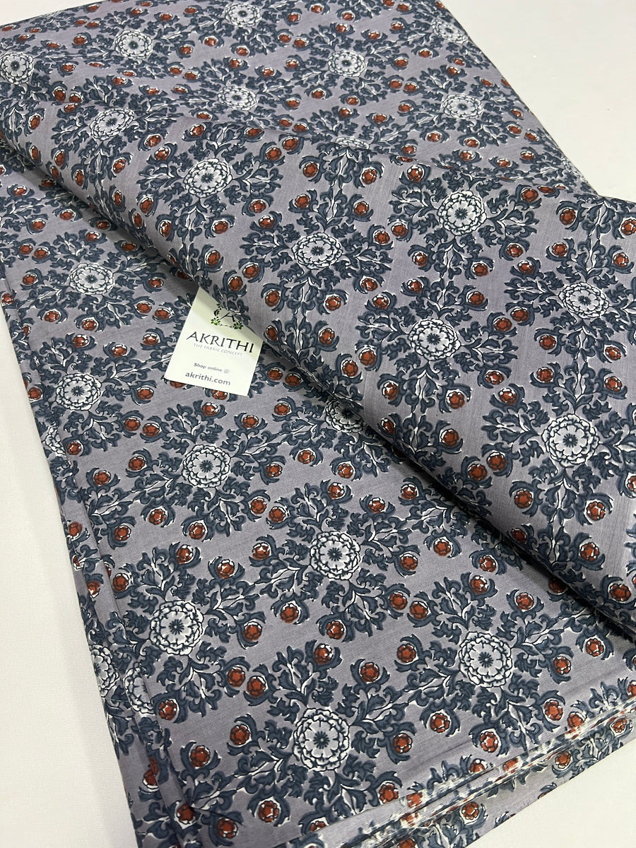 Printed pure cotton fabric