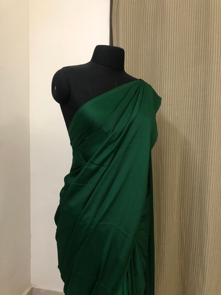 Satin saree