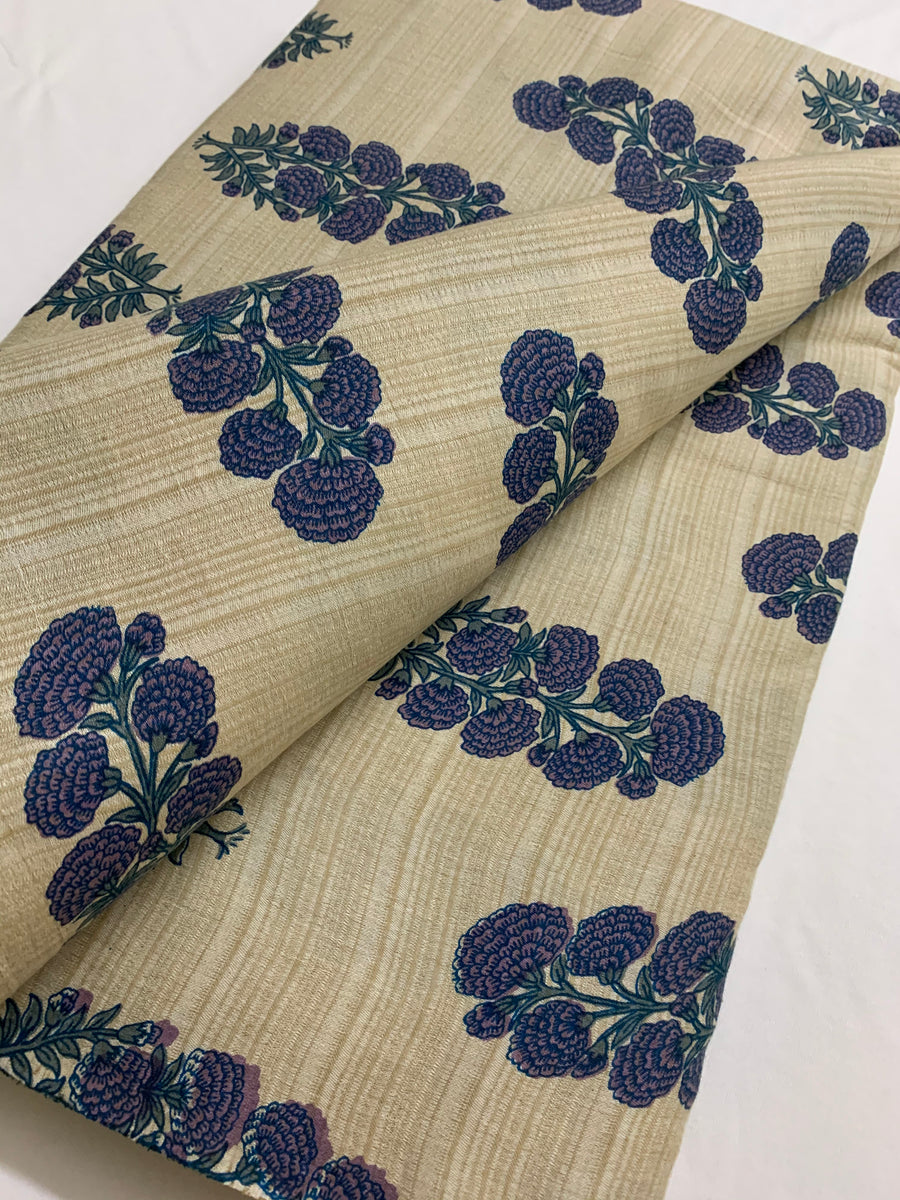 Printed kumbhi pure cotton fabric