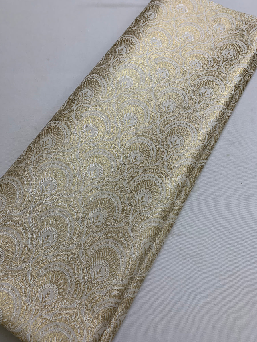 Banarasi brocade fabric 0.5 metere cut
