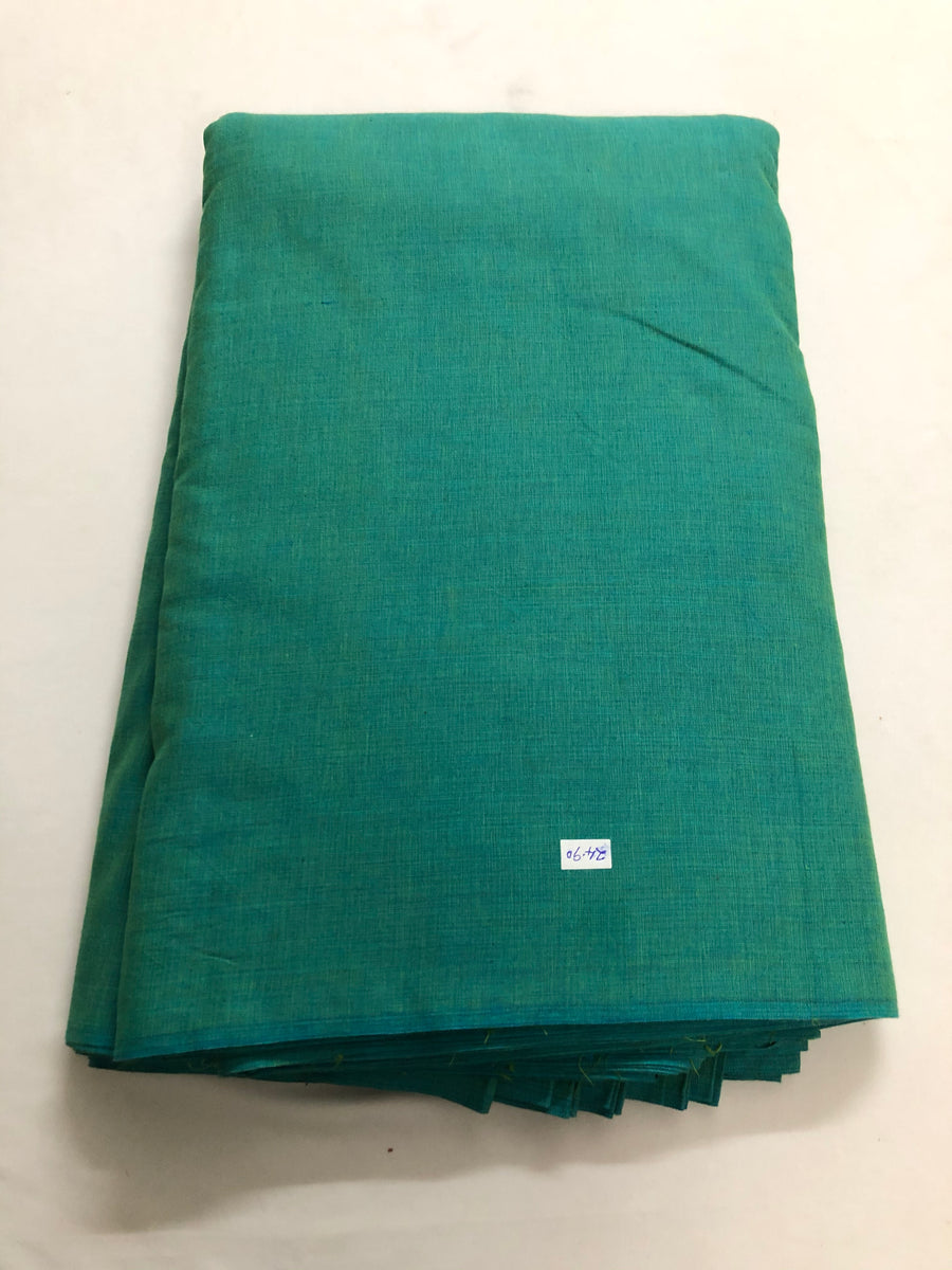 Plain cotton fabric