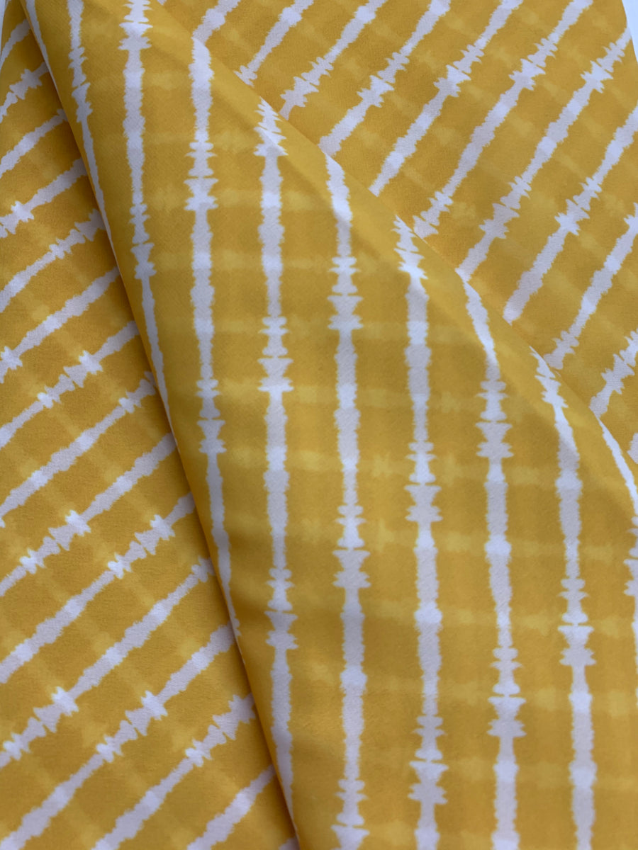 Leheriya Printed georgette fabric