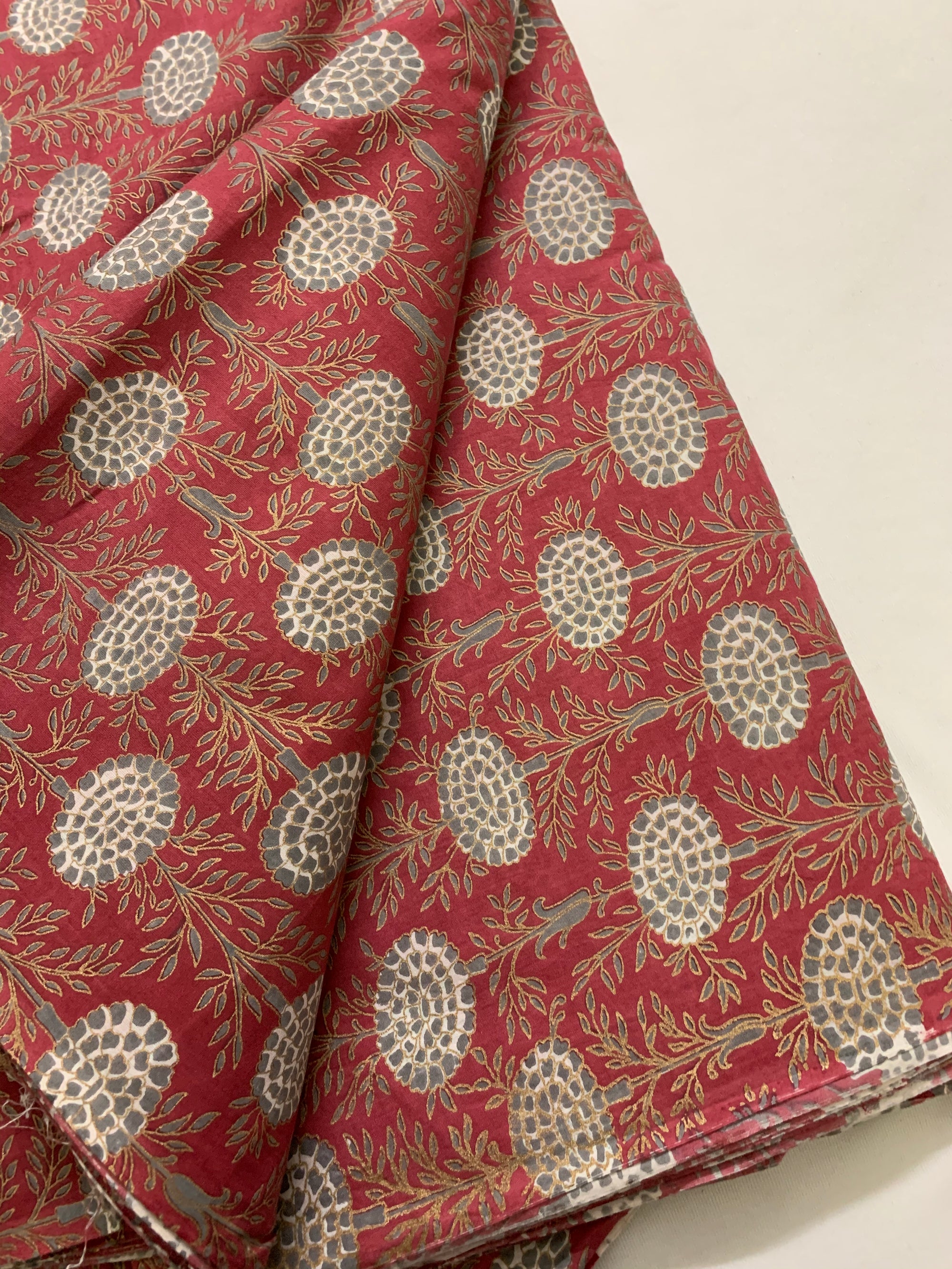 Printed cotton fabric