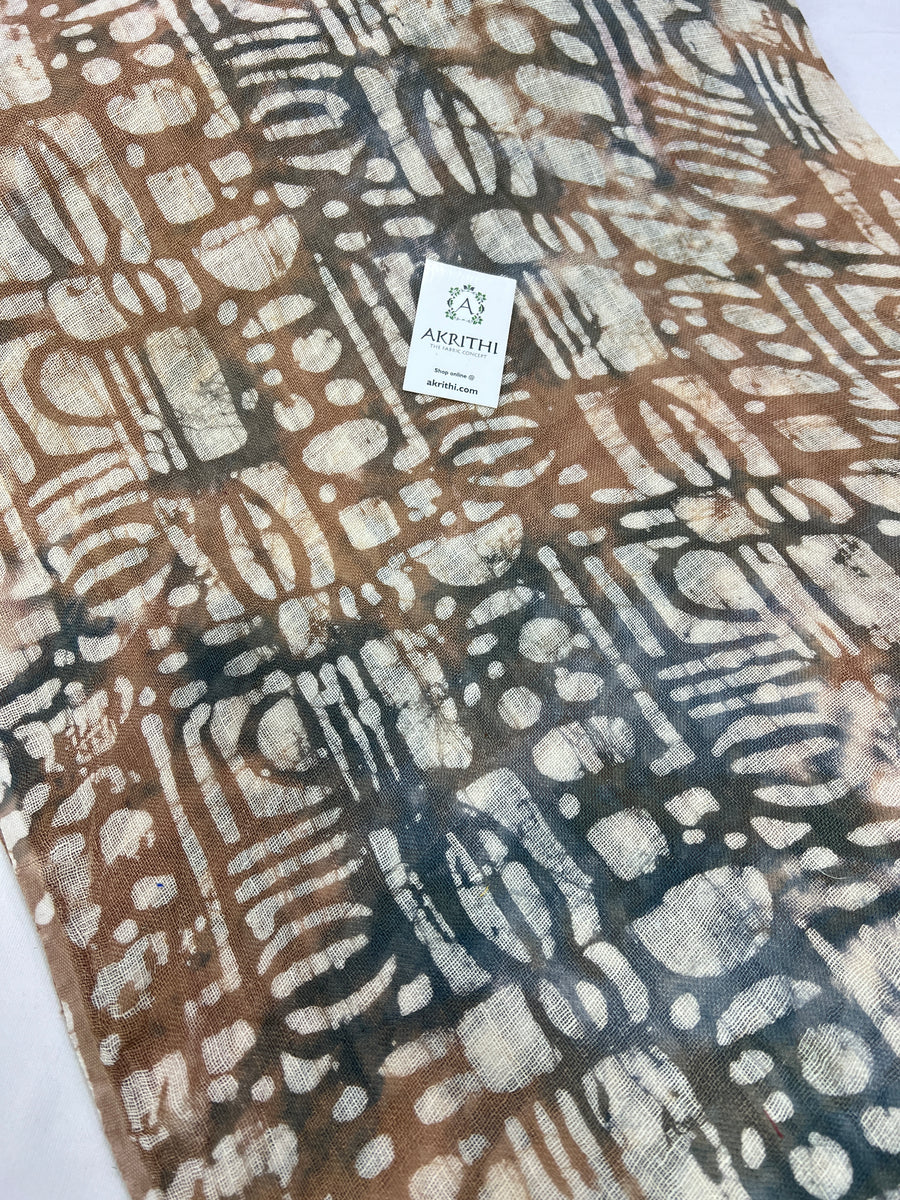 Batik Linen fabric