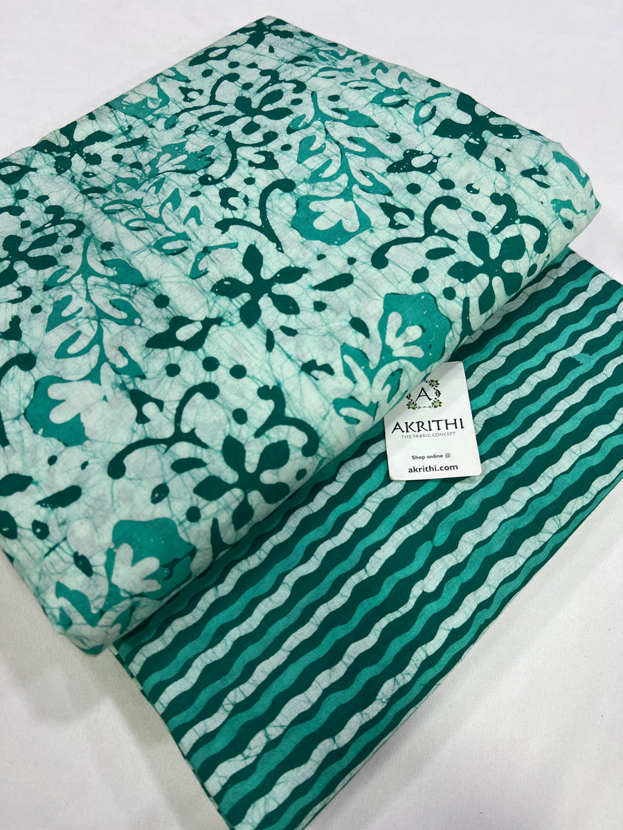 Batik Pure cotton salwar suit