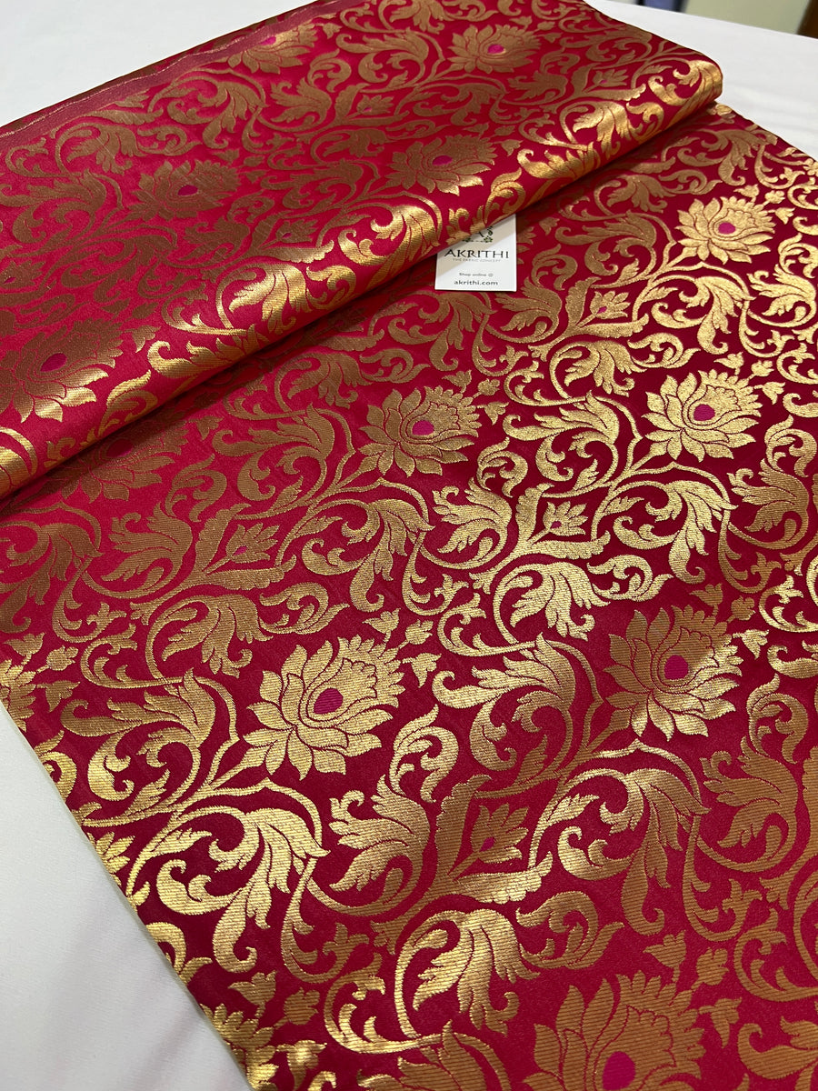 Banarasi brocade fabric