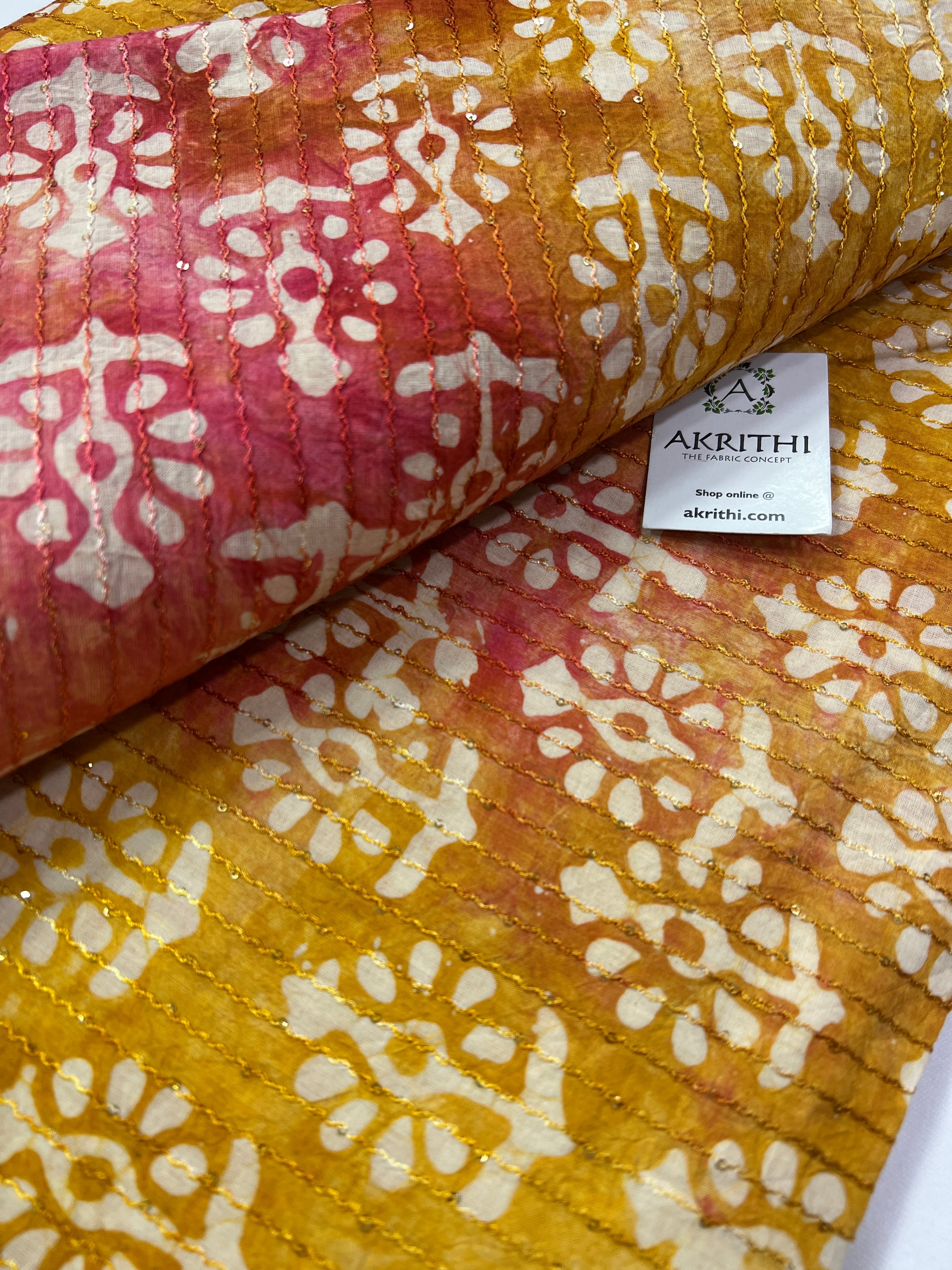 Batik pure cotton fabric